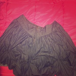 Denim Skirt- So 90s😂